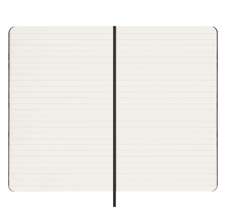 Moleskine Silk Collection Bordeaux Large Ruled Notebook w/Gift Box 8056598859553 - Image 3 of 4