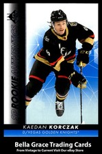 2022-23 SP Kaedan Korczak #136 Vegas Golden Knights Blue NHL Hockey