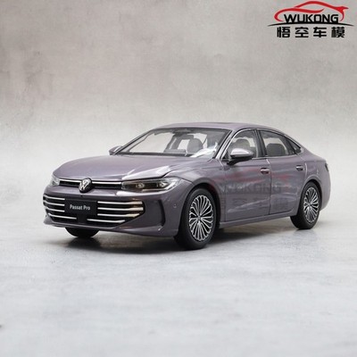 1/18 VW Volkswagen Passat Pro 2024 Grey Diecast Model Car Gifts For Friends