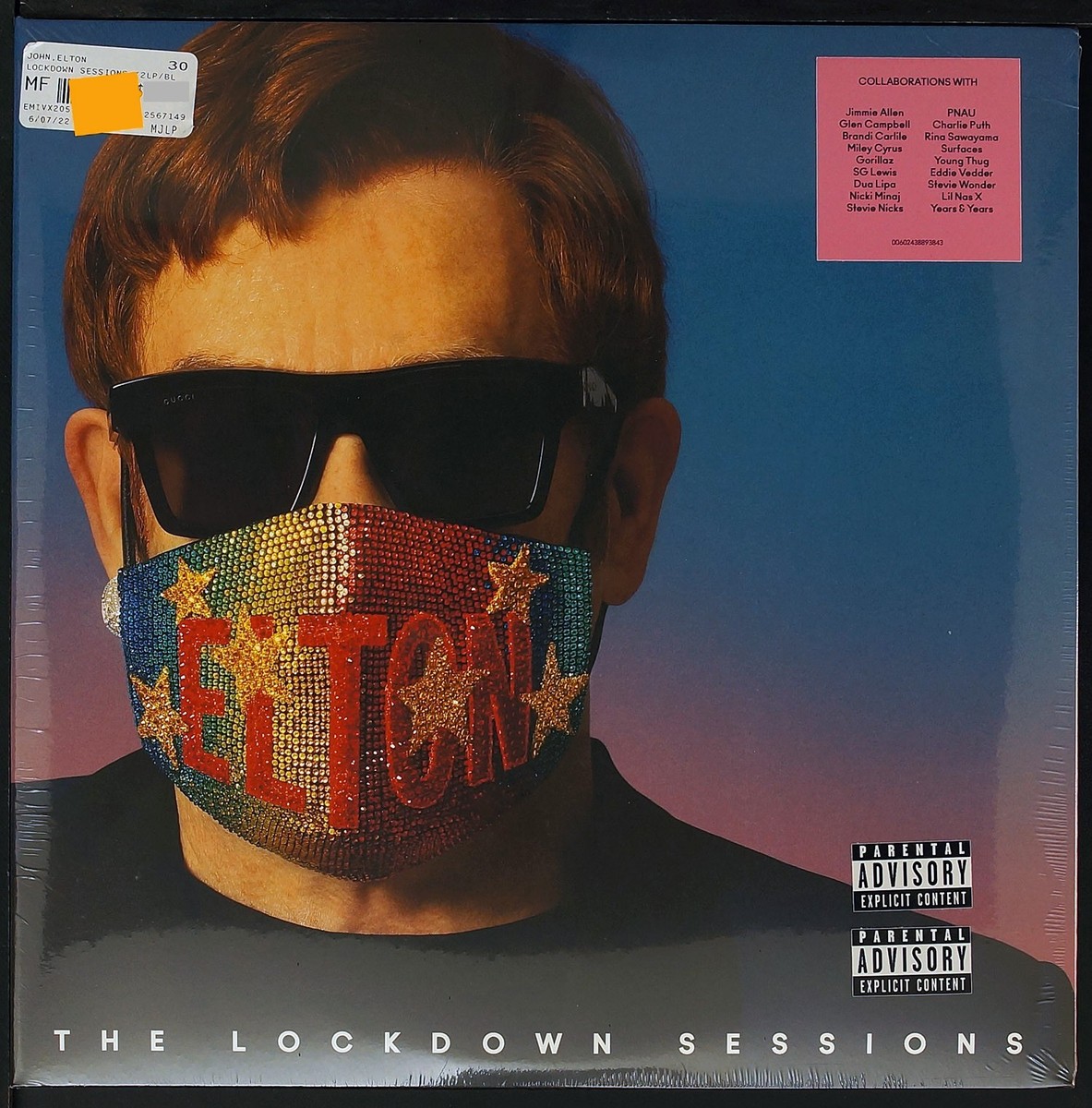 G0413-39★LPレコード ELTON JOHN 等　8点 Elton John - The Lockdown Sessions - LP record [NHF049] EU SEALED