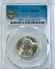 1946 S Washington Quarter PCGS MS64