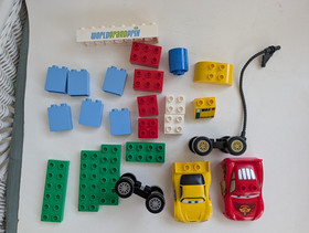 Lego Duplo 6133 Disney Cars - Race Day - Lightning McQueen Jeff Gorvette