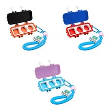 Étui porte-craie compact et multifonctionnel pour queue de billard