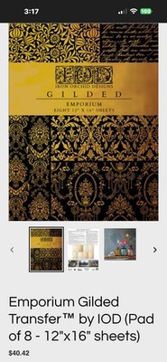 IOD  Gilded  Emporium. 7 Pages. 1 Page Missing
