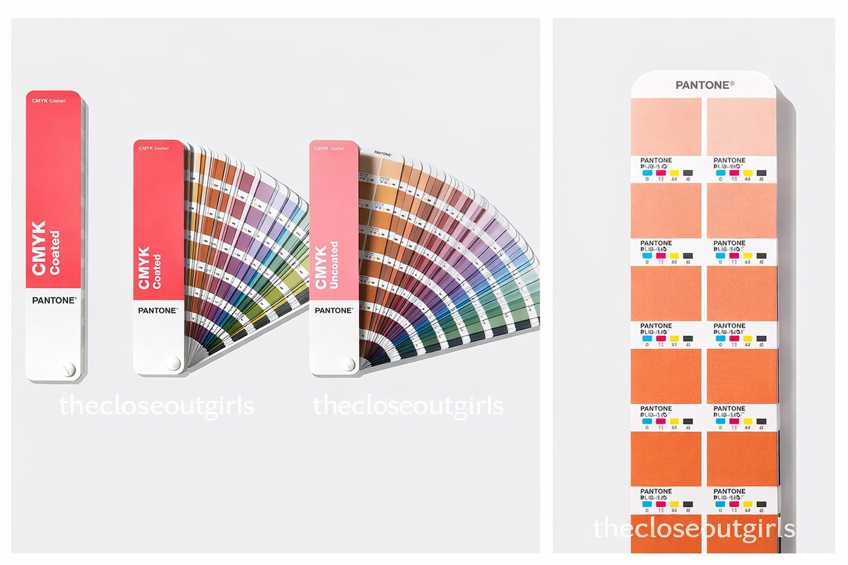 PANTONE CMYK Coated & Uncoatedセット Pantone CMYK Guide Set Coated & Uncoated Packed W/Thousands Of