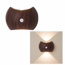 Image of No Drill LED Motion Sensor Wall Light Infrared Sensor Wall Lamp  Outdoor Wall
