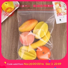 Heavy-Duty Resealable Bags - Extra Thick Plastic Storage Bags for Food, Jewelry,