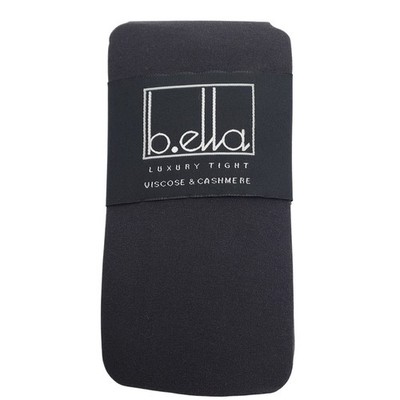Cashmere Blend Tights Graphite Gray MEDIUM B.ella Georgia NWT Italy Viscose Luxe