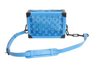 AUTH LOUIS VUITTON SOFT TRUNK SHOULDER BAG M45074 MONOGRAM MESH  - Main Image