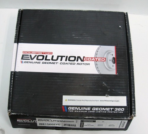 12-17 Power Stop Evolution Coated Vented Front Brake Rotor For Hyundai Accent - Picture 1 of 9