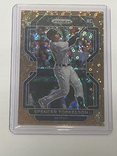 2022 Panini Prizm Spencer Torkelson RC Bronze Donut Circles /40 Detroit Tigers