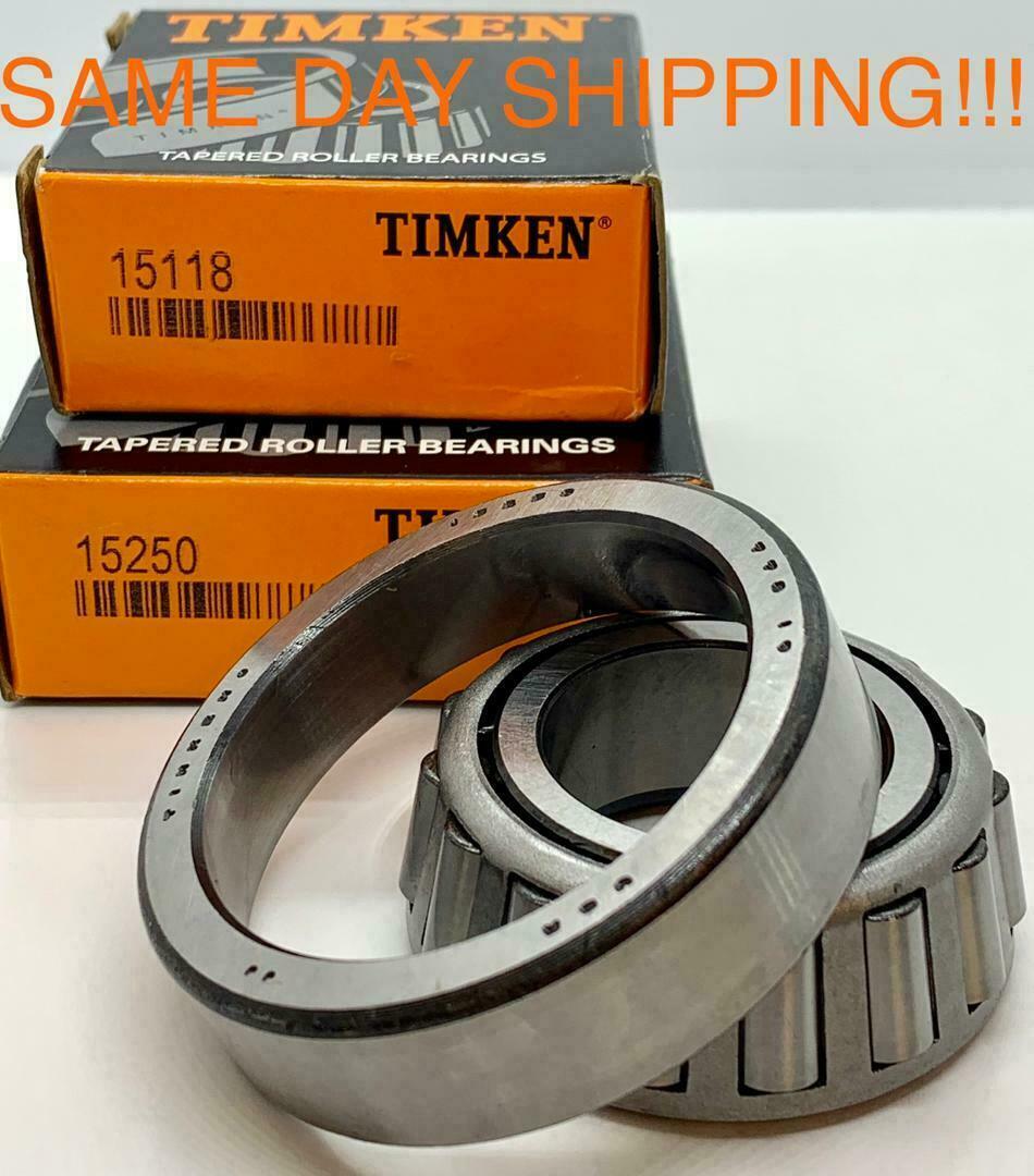 TIMKEN MADE IN USA 15118 15250 TAPERED ROLLER BEARING 1.1895x2.5x0