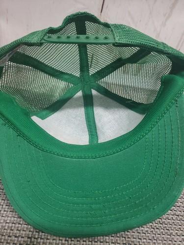 Vintage P-Cap Sunfish Bream Mesh Trucker Snapback Hat Fishing Made In USA - Picture 6 of 11