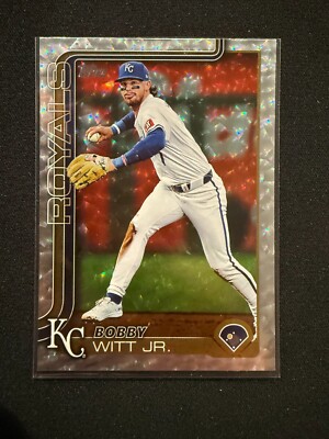 2025 Topps Series 1 Baseball - Silver Crackled Foil | You Pick!