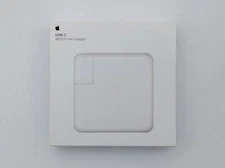 NEW Apple 96W USB-C Power Adapter MX0J2AM/A *USB-C Cable Not Included*