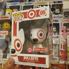 Funko Pop! Ad Icons: Target Exclusive - Flocked Bullseye (Gold Collar)