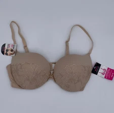 Maidenform Self Expressions Push Up Convertible Bra (Size 34C), Beige Nude #B102