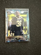 2015 Topps Chrome - Hot Box Blue Diamond Refractor #109 PJ Williams Rookie RC
