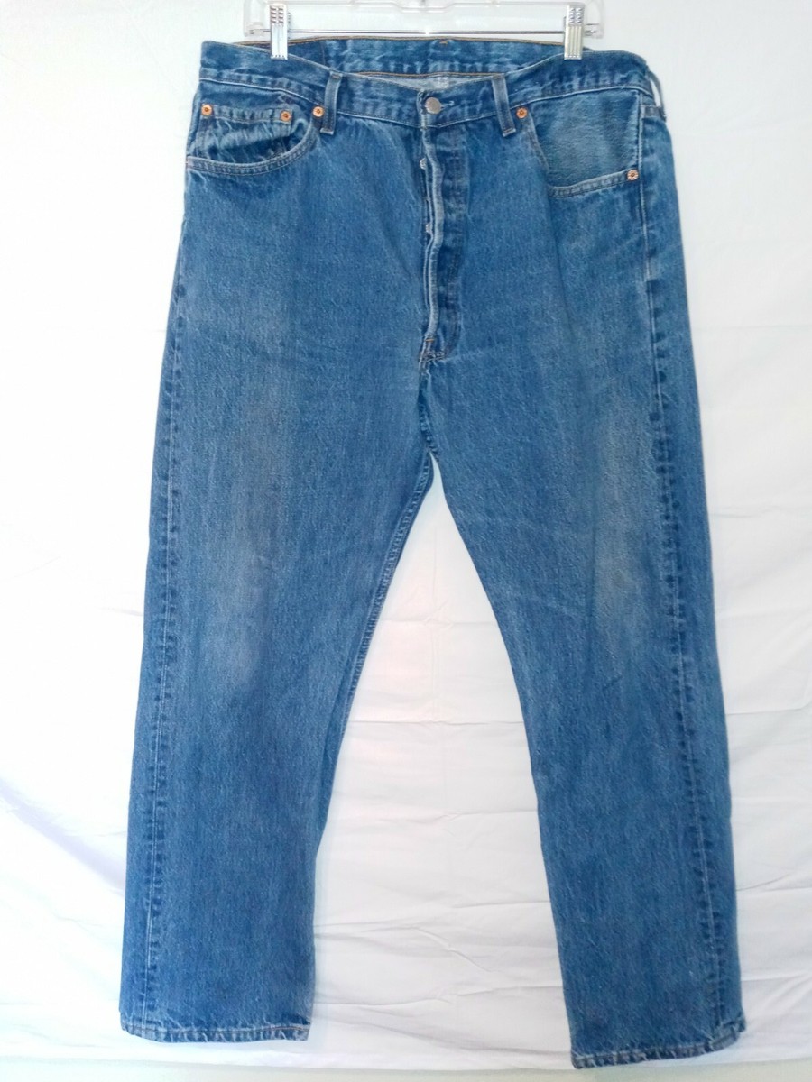 LEVI'S リーバイス501xx USA製　WPL423 Vintage Levi's Men's Jeans XX 501 WPL 423 Medium Wash Button