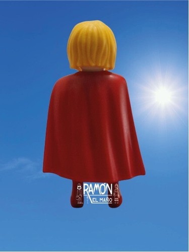 Custom Playmobil Superman Supergirl DC comics krypton acero superhéroe - Imagen 7 de 10