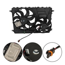 Engine Radiator Cooling Fan w/Motor For Land Rover 2012-2016 Range Rover Evoque