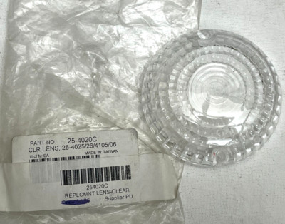 Turn Signal Replacement Lens, 25-4020C, K&S Technologies, Fits: Yamaha