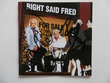Right Said Fred Autogramme signed CD Booklet "For Sale"