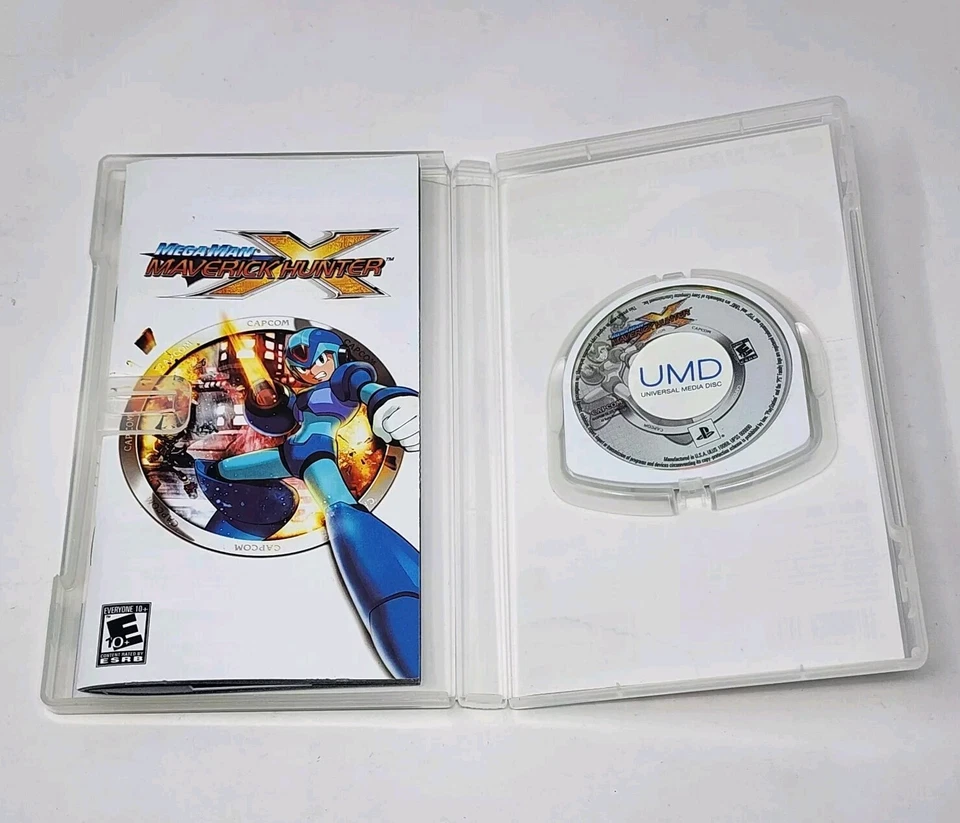 Mega Man: Maverick Hunter X (Sony PSP) CIB Complete TESTED - Image 3 of 4