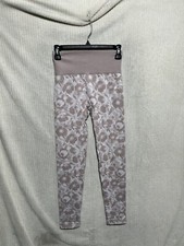 AnyBody Seamless Hi-Waisted Leggings Pink Dark Wash Size Medium A458123