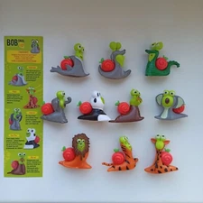 Snail Bob, Snails Animals, Extra Kinder Surprise  Full set