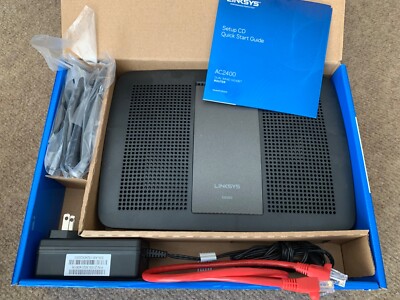 Linksys E8400 AC2400 Wireless WiFi Gigabit Dual Band Router Gaming & Streaming.