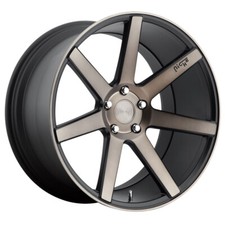 NICHE Verona M150 19X8.5 5X112 Offset 34 Black & Machined w/Dark Tint (Qty of 4)