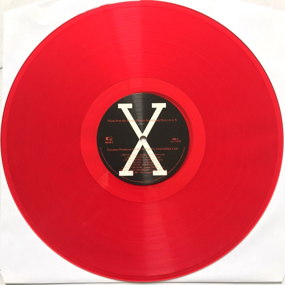 Malcolm X - Vinyl Soundtrack OST Red Vinyl RSD 2019 NM - Image 2 of 4