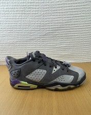 Air Jordan 6 Retro Low Youth 768878-008 Wolf Gray/Ghost Green Size 5.5Y Sneakers