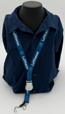 Lufthansa Airlines Seat Belt Buckle Lanyard Boeing Airbus HIGH QUALITY Pilot