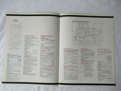 CASE 2094 tractor brochure - Picture 2 of 3
