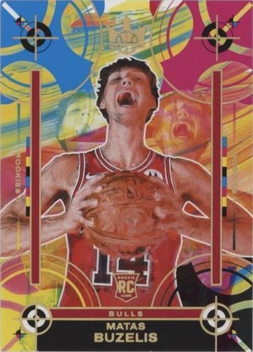 2024-25 Panini Court Kings Matas Buzelis #15 RC Rookie Blank Slate 