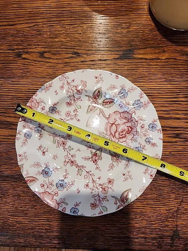 New Johnson Brothers Rose Chintz China Salad Or Bread Plate