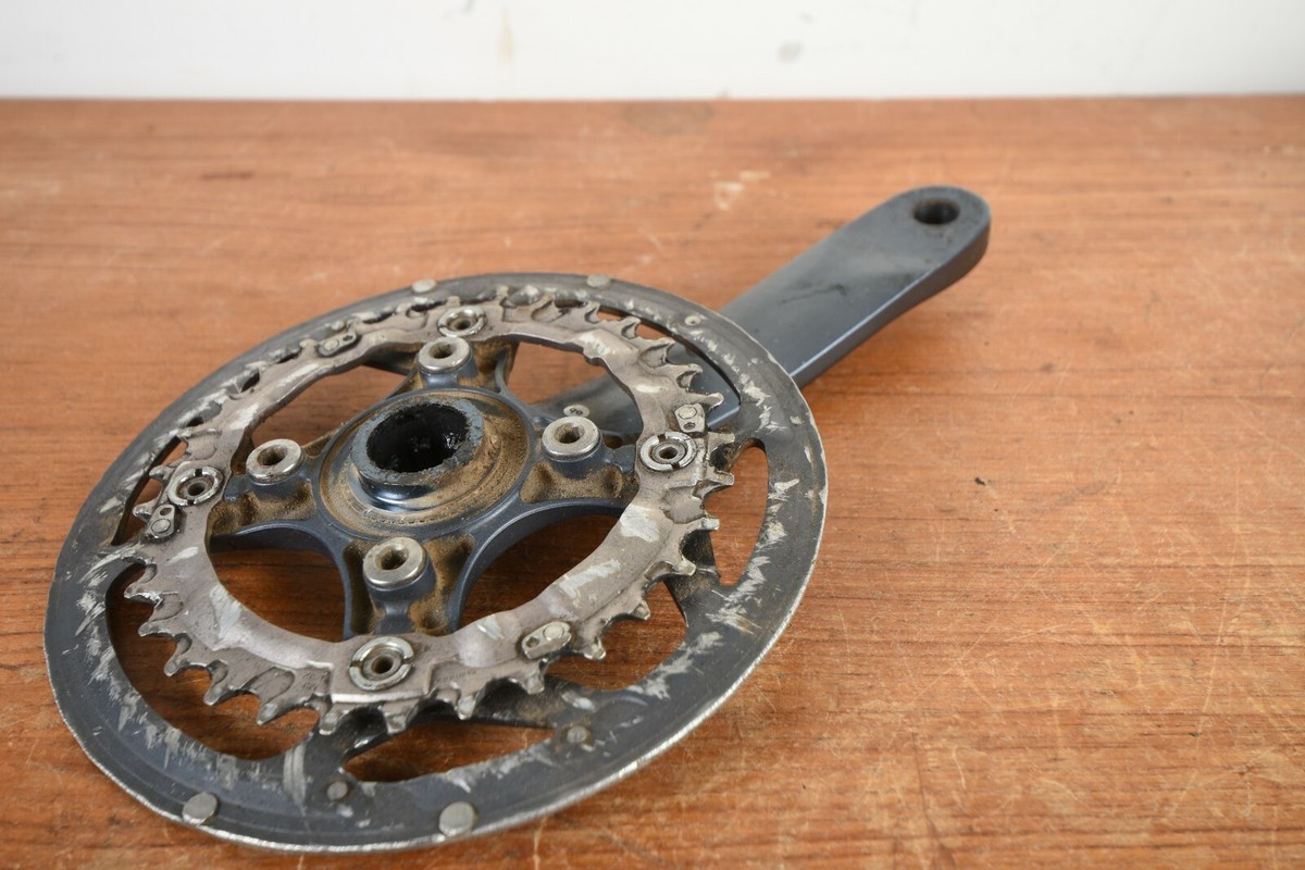 Vintage Shimano Deore LX FC-M571 Triple MTB Crankset 175mm