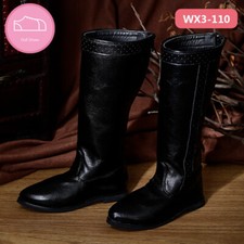 New Black pu Shoes Boots For 1/3 BJD Doll SD Doll IP Hid Boy Body WX3-110