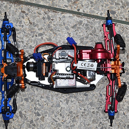 For LOSI 1/18 Mini-T 2.0 2WD Stadium Truck RTR Metal Car Tie Rod Lever Link Set - Picture 7 of 8