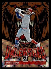2022 Donruss #UL-2 Bryce Harper Unleashed Gold #/999