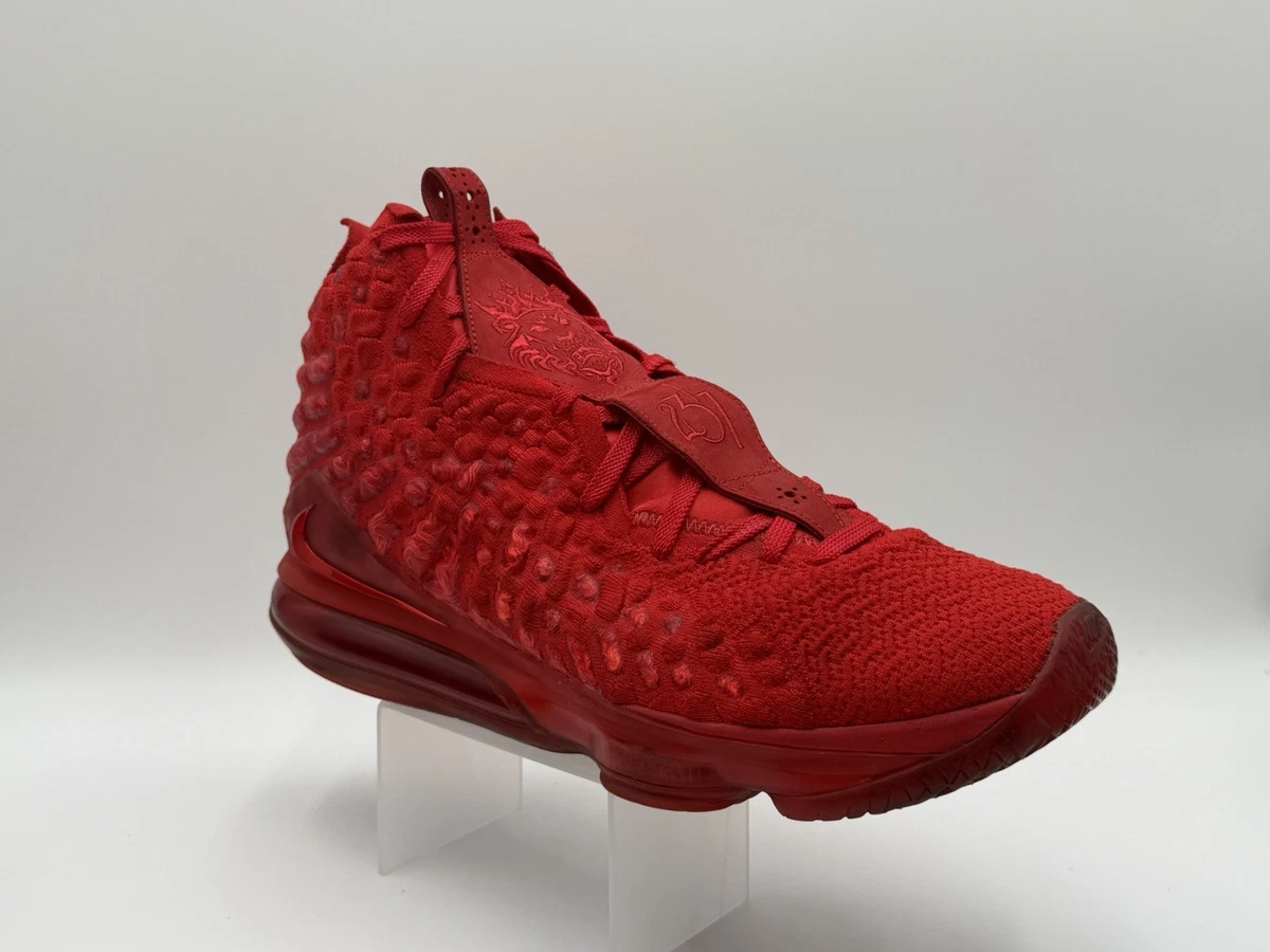 Nike LeBron 17 Red Carpet OG Knit‎ Basketball High Shoes BQ3177 600 Men\'s 10 GUC Nike Lebron XVII 17  main image 4