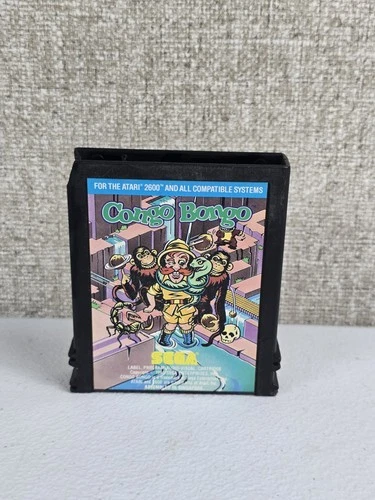 Congo Bongo (Atari 2600, 1983) Cart Only Tested READ READ