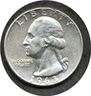 US    silver quarter   1963 D      ..........C 50074