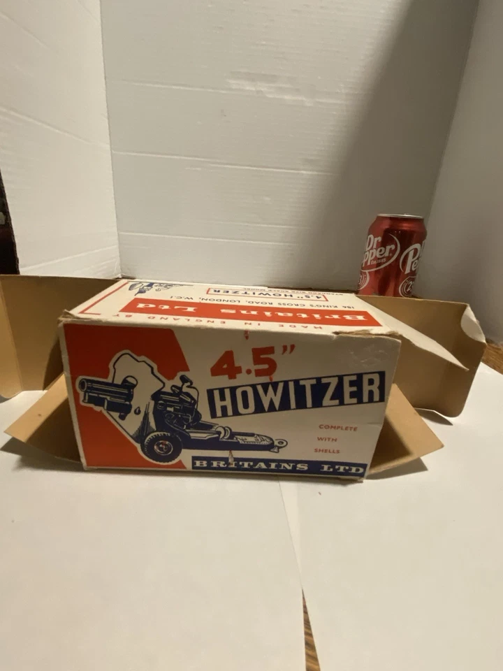Vintage Britains Ltd 4.5 Howitzer  #9725 Never Been Taken Out Of Box New - Image 4 of 4