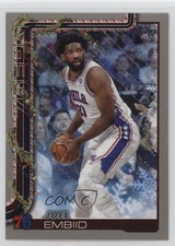 2025-26 Topps Holiday Holiday Silver Glitter Joel Embiid #H18 13o2
