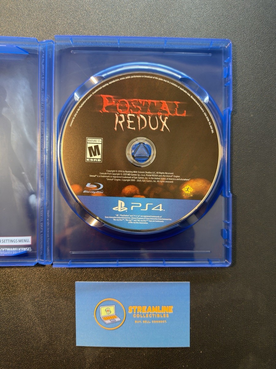 Postal Redux (Playstation 4, 2020) CIB Tested w/Mike J. and Vince
