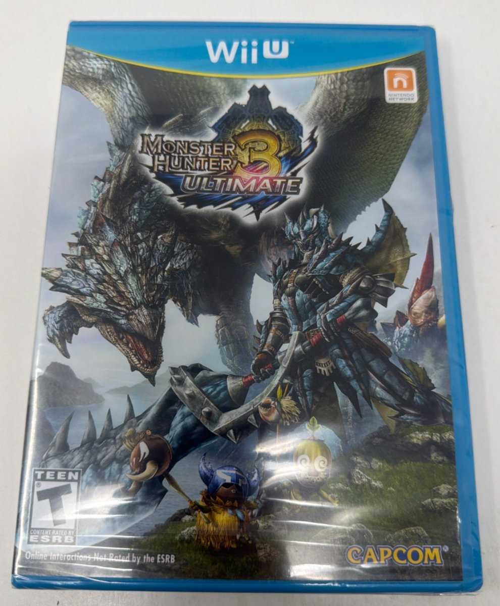 Monster Hunter 3 Ultimate (Nintendo Wii U, 2013) for sale online