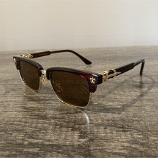 Chrome Hearts Men s Rectangle Sunglasses Brow...